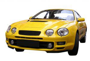 <img src="image.gif" alt="A yellow car" />